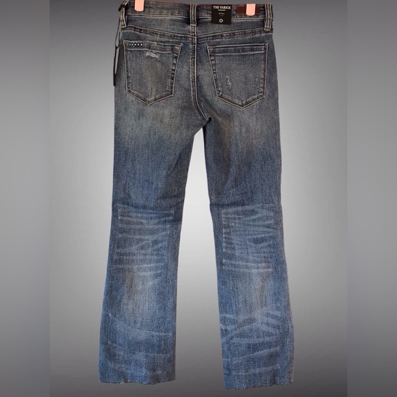 NWT BLANKNYC Denim Varick High Waist Cropped Jeans sz 25 distressed stylish - Picture 3 of 6